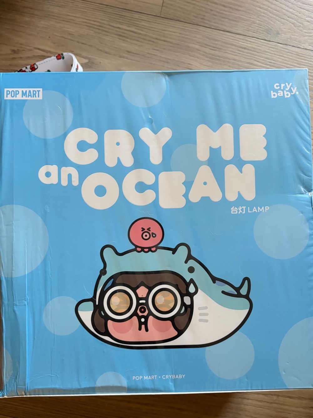 POP MART Cry Me an Ocean Lamp - Crybaby - Blue